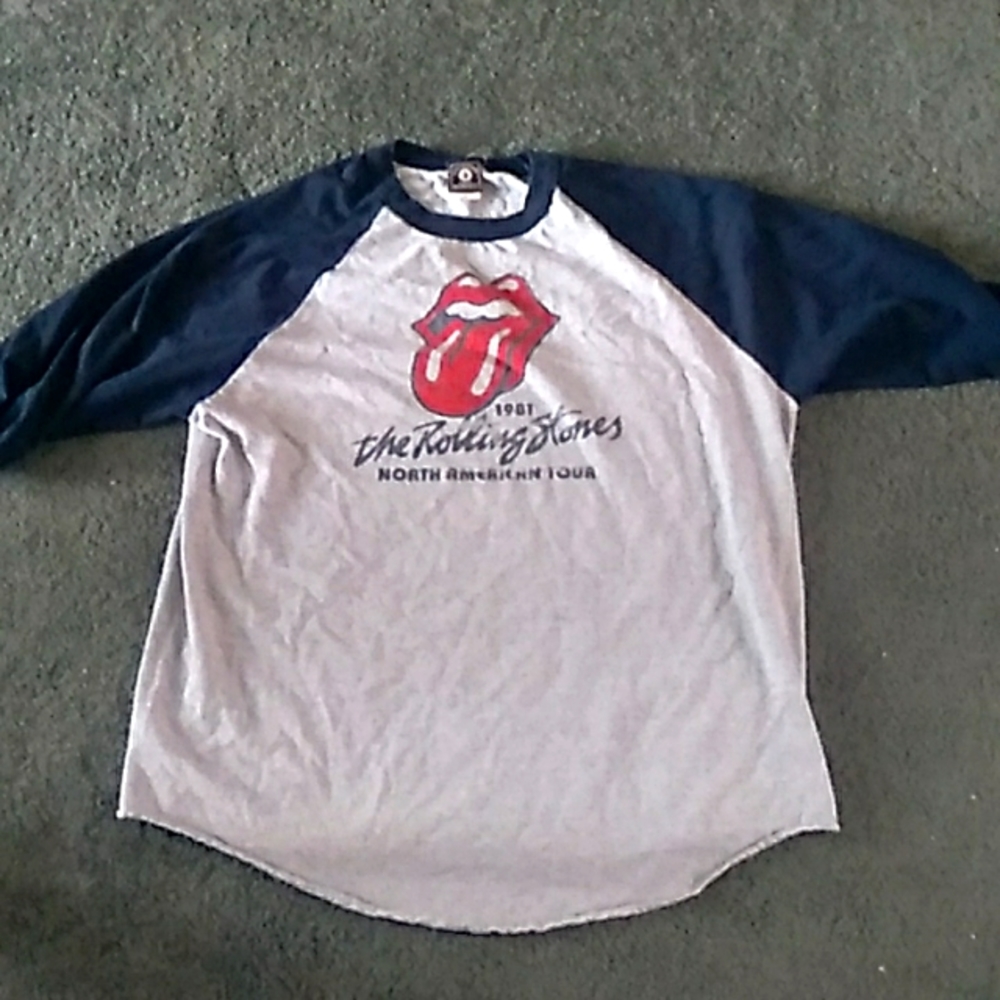 Rolling stone 3/4 sleeve shirt size xl